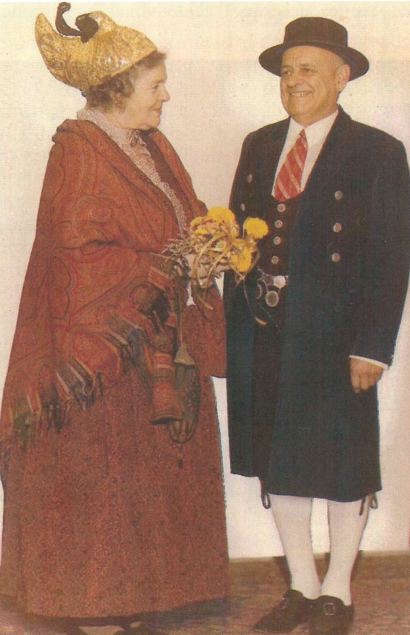 Georg Roidl mit seiner Frau Lina